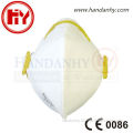 EN149 safety mask, FFP1 fold flat respirator mask
